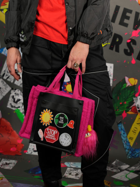 spark and rebel modular eco fashion brand upcycled tote bag fun bundle casual street style in sustainable fashion on etsy