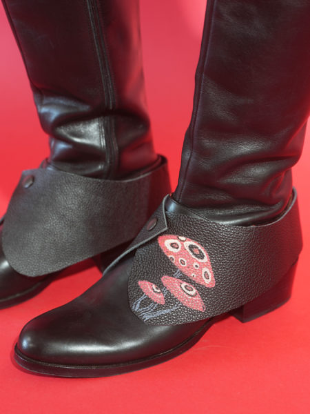 spark+rebel modular eco fashion brand upcycled shoe accessory upcycled leather casual street style in sustainable fashion on etsy