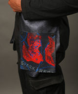 spark+rebel on etsy upcycled unisex leather vest harness modular in sustainable fashion