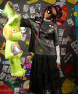 spark and rebel -features upcycled punk harajuku look in eco fashion