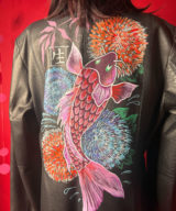 sparkpick features spark and rebel handmade upcycled japanese leather jacket in sustainable fashion