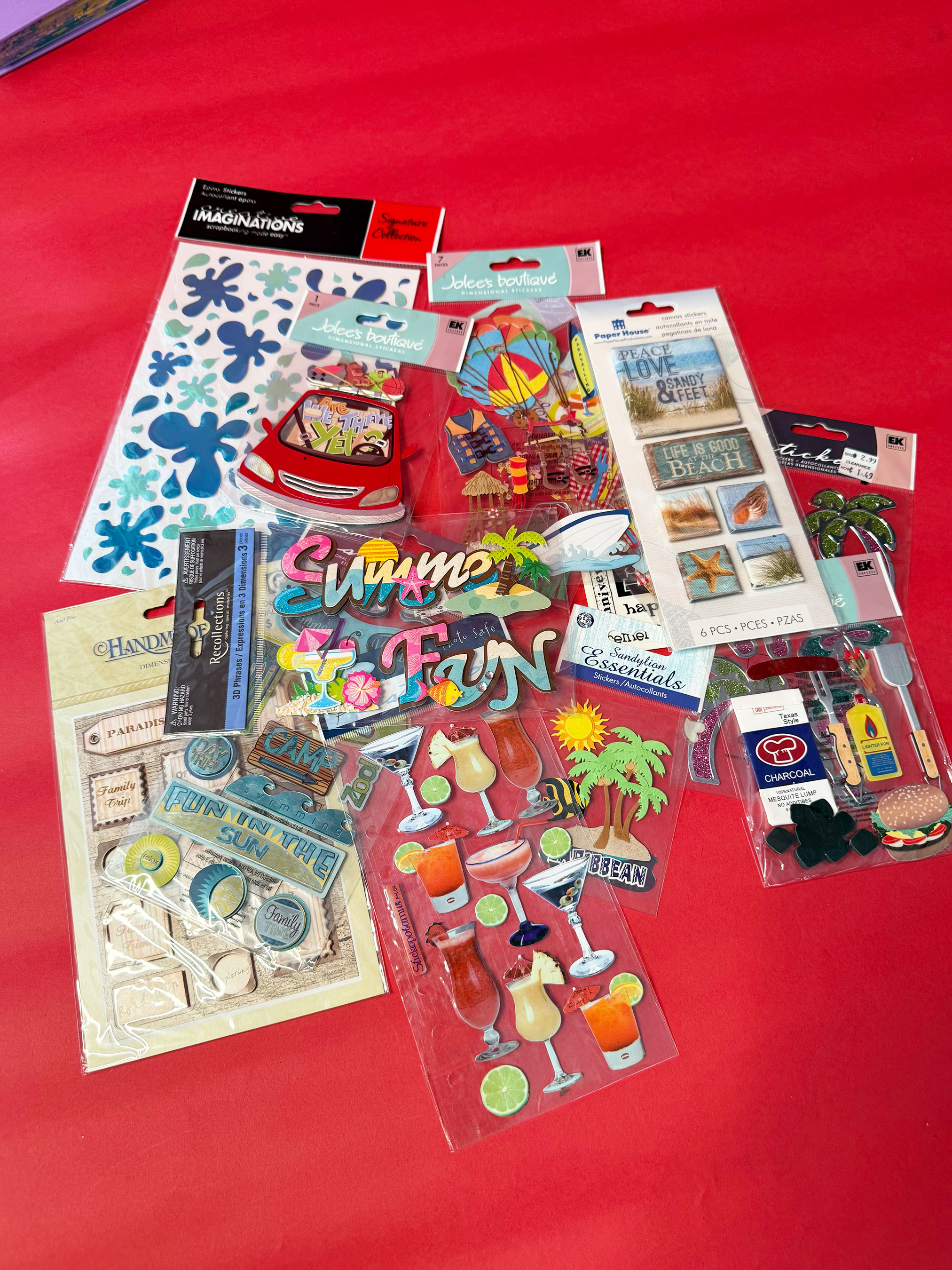 sparkpick features spark and rebel vintage curated sticker set in sustainable fashion