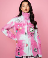 sparkpick features streetstyle pink curated upcycled set desigual preloved in sustainable fashion