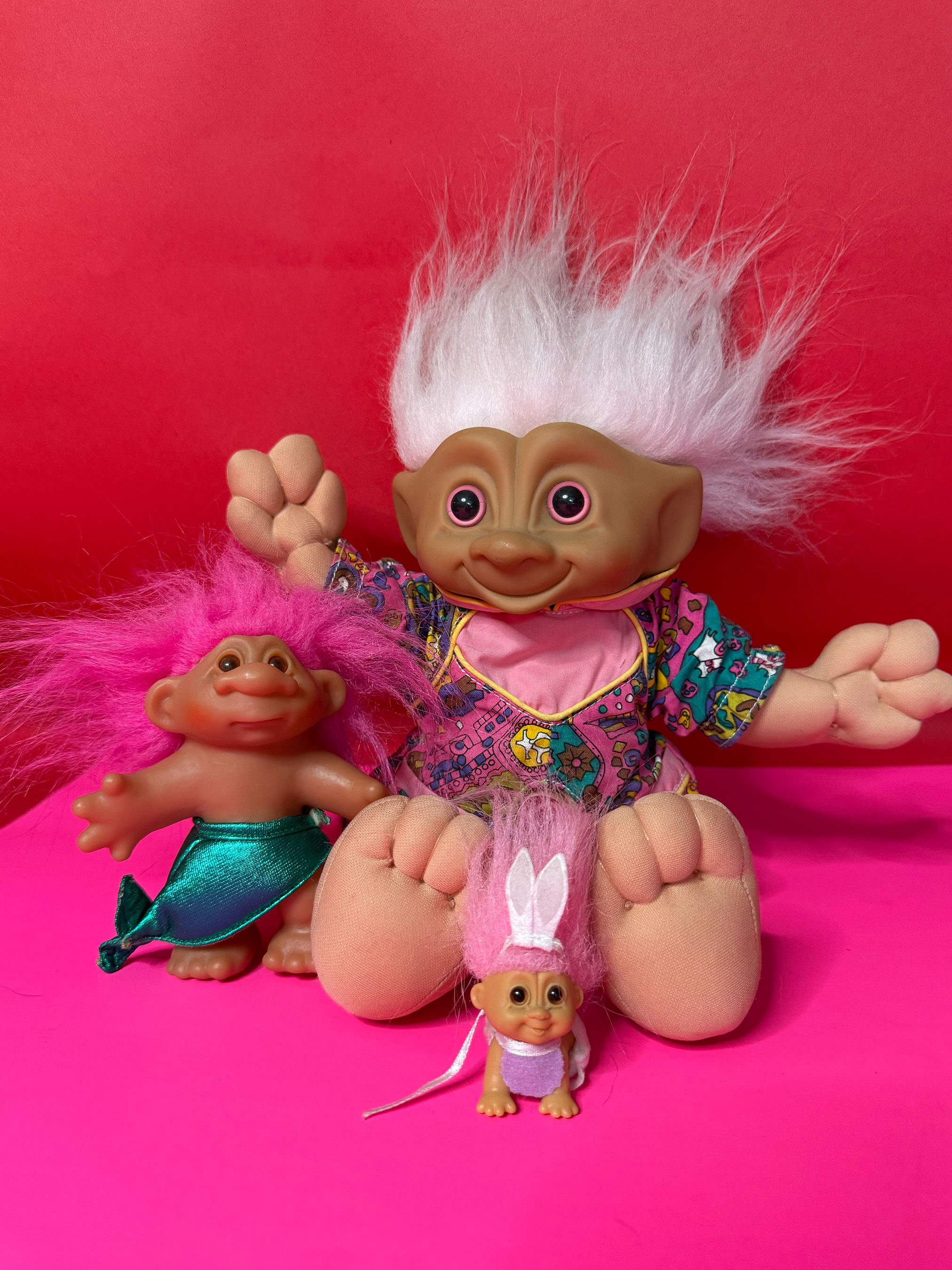 sparkpick features spark and rebel upcycled troll 90s gift set in sustainable fashion