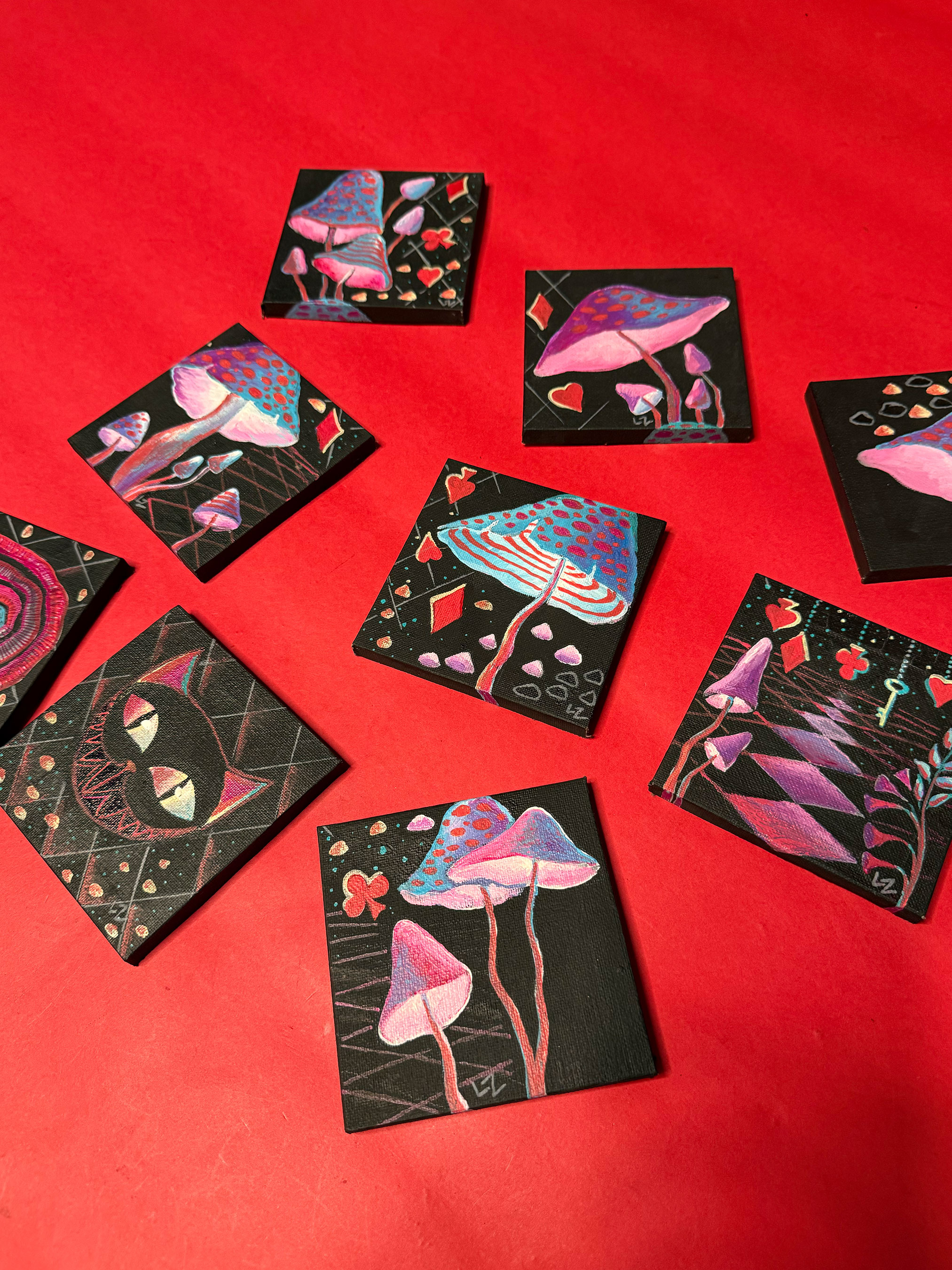 sparkpick features spark and rebel art set alice in wonderland in sustainable fashion