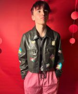 spark and rebel feature hand-painted art patches in eco fashion
