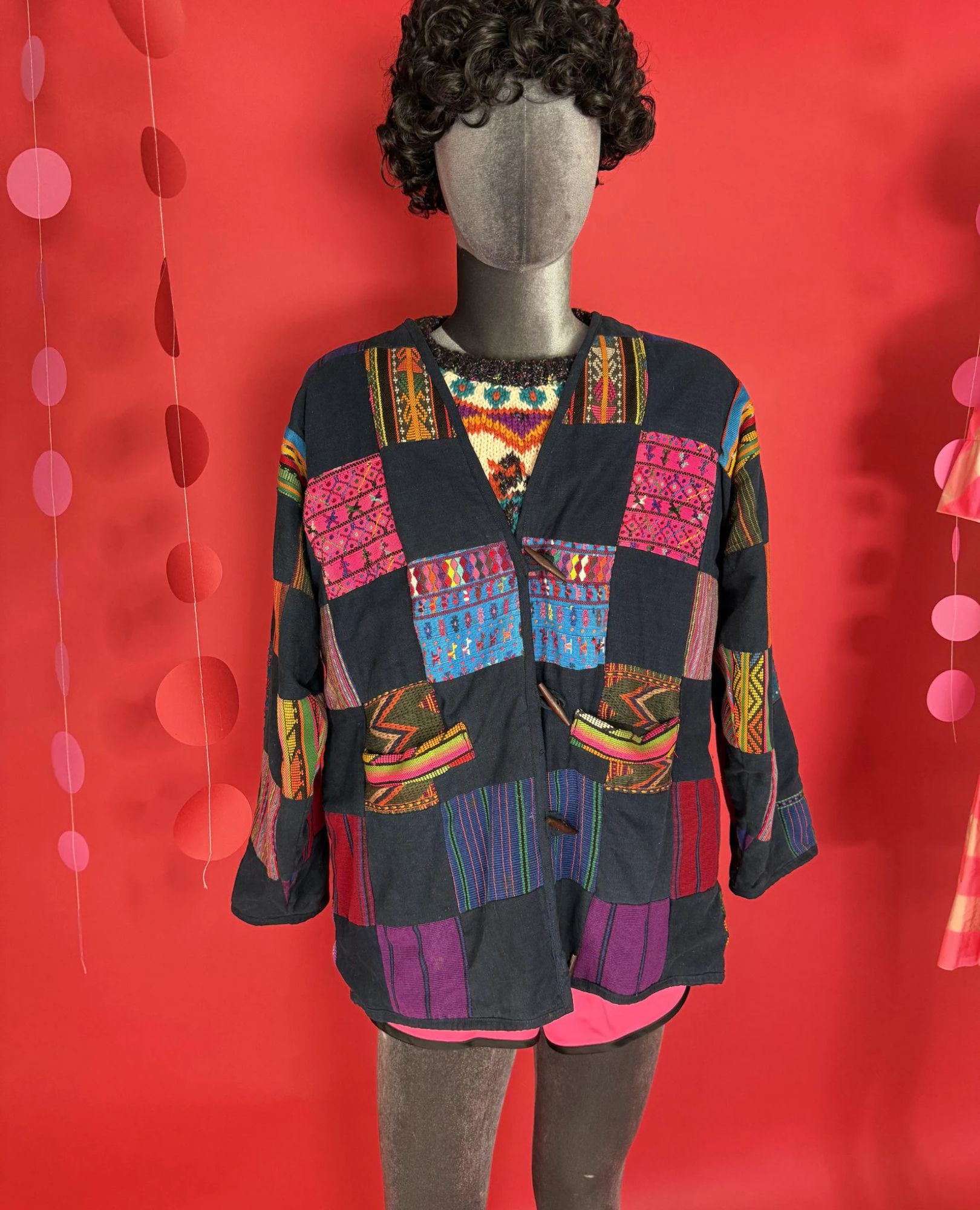 spark and rebel features ethnic kimono jacket in eco fashion