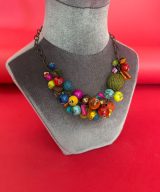 spark and rebel features pop statement necklace in eco fashion