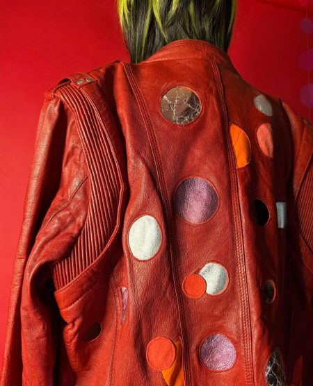 spark and rebel feature patchwork art jacket in eco fashion