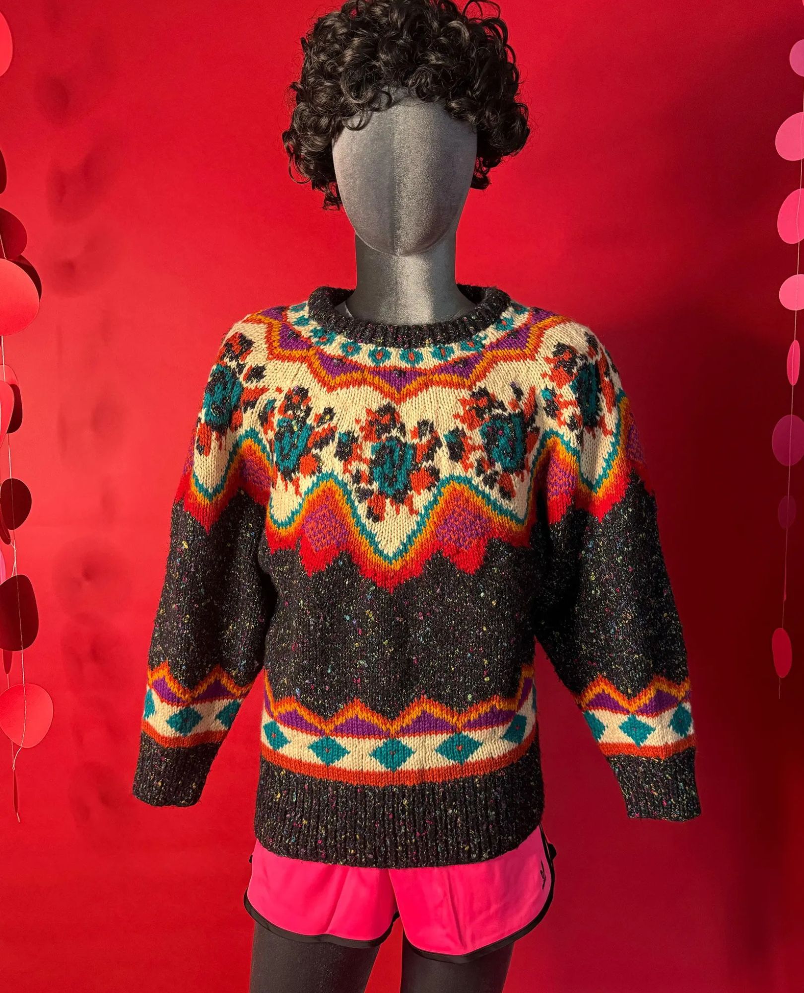 spark and rebel feature vintage sweater in eco fashion