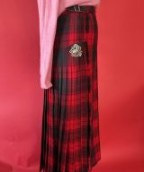 spark and rebel features scottish kilt skirt in eco fashion