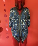 spark and rebel features sequin beaded kimono jacket in eco fashion