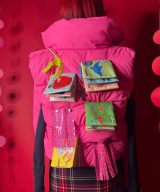 spark and rebel features storybook puffer vest in eco fashion
