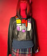spark and rebel features vintage cropped jacket in eco fashion