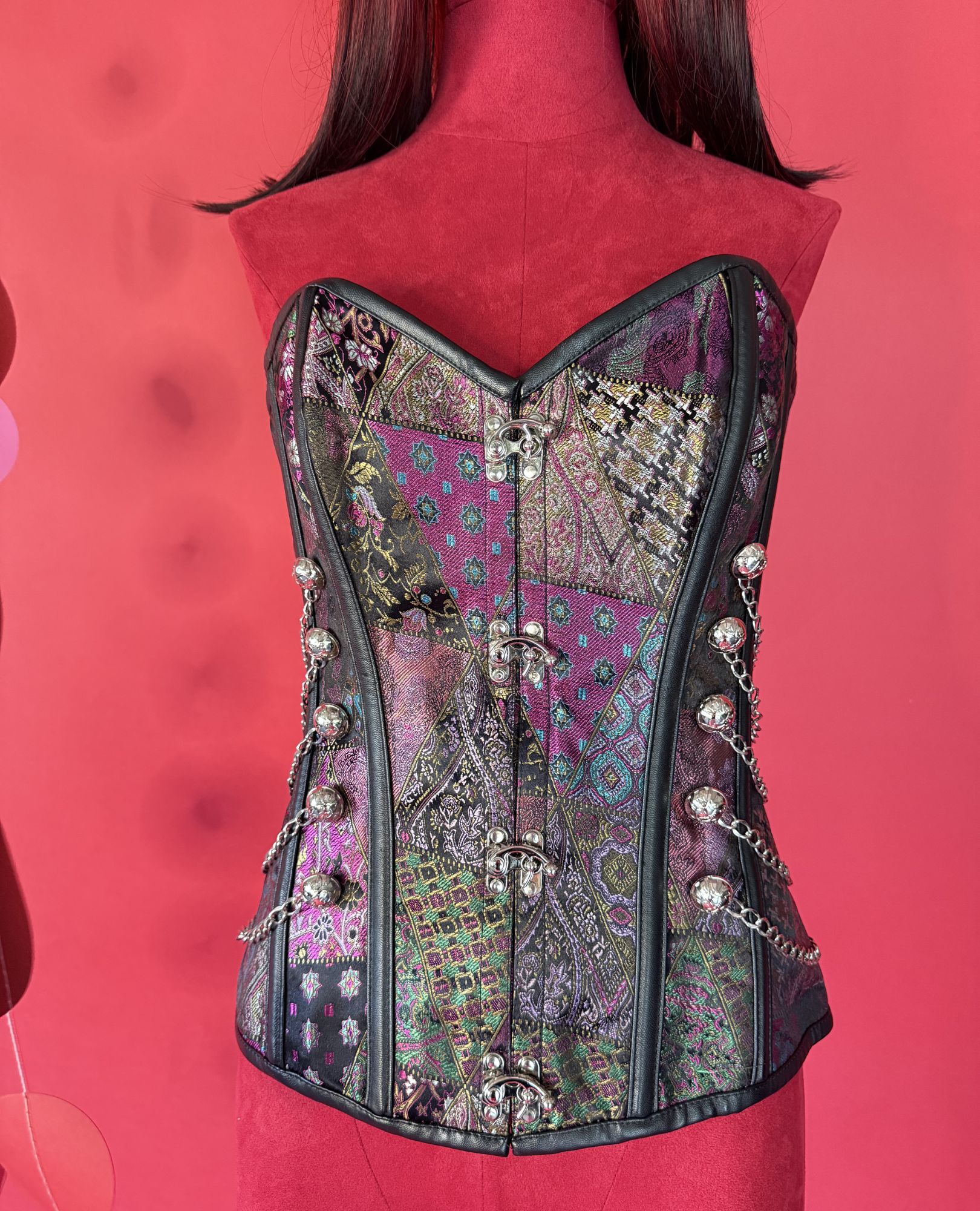 spark and rebel features vintage punk bustier in eco fashion
