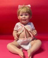 spark+rebel modular eco fashion brand vintage ashton-drake porcelain baby doll in sustainable fashion on etsy