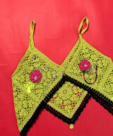 spark+rebel modular eco fashion brand handmade oversized crochet vest with pins in sustainable fashion on etsy
