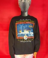 spark+rebel modular eco fashion brand vintage steelers super bowl sweatshirt and 1988 olympics pin set in sustainable fashion on etsy