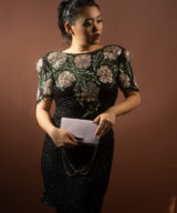 spark+rebel modular eco fashion brand upcycled vintage sequin dress in sustainable fashion on etsy