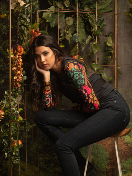 spark+rebel modular eco fashion brand recycled long sleeve top in sustainable fashion on etsy