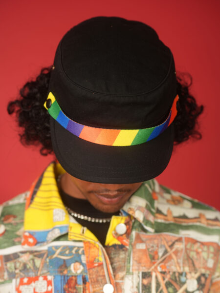 spark+rebel modular eco fashion brand Upcycled Modular utility hat organic cotton casual street style in sustainable fashion on etsy