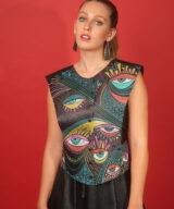 spark+rebel on etsy upcycled unisex leather vest modular in sustainable fashion