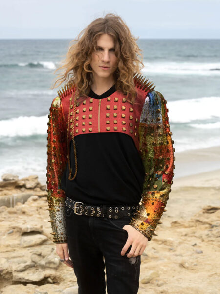 spark+rebel on dressx digital punk jacket in sustainable fashion
