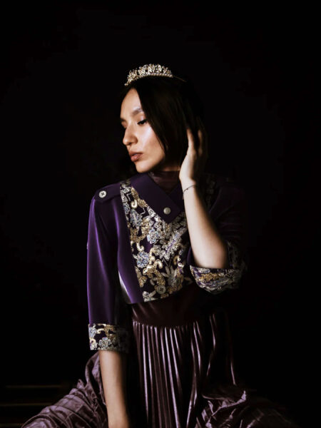 spark+rebel on dressx digital embroidery jacket in sustainable fashion